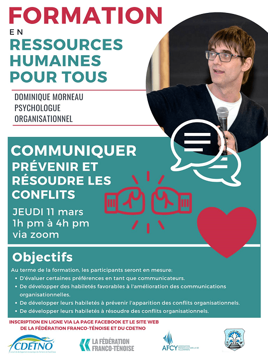 Formation en ressources humaines – Communication et résolution de conflits