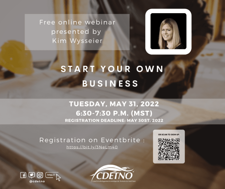 Webinar: Start your own business