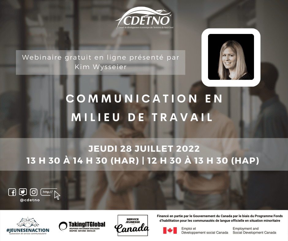 Webinaire Communication En Milieu De Travail Fr