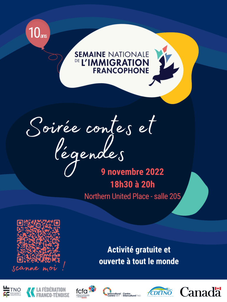 9 novembre : Soirée Contes et Légendes