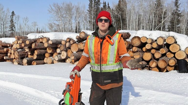 Travailler comme arboriculteur dans le nord du Canada